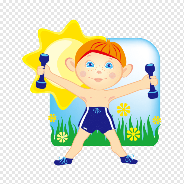 Символ физкультуры для детей