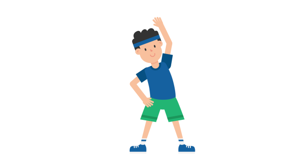 Зарядка на белом фоне