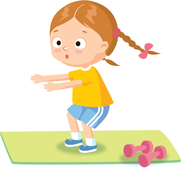 Приседания дети