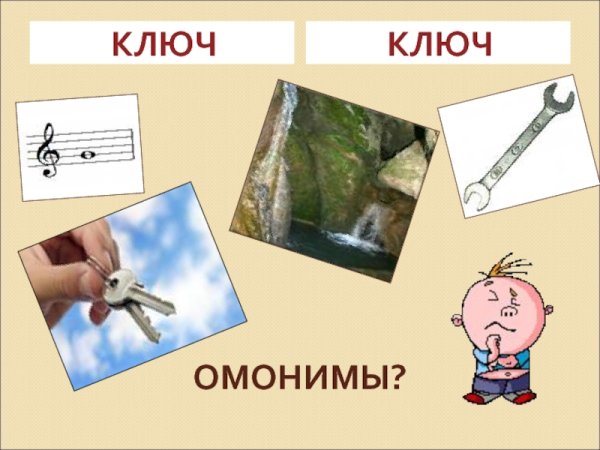Омонимы кисть