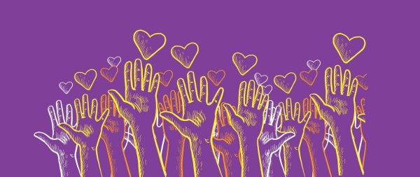 Фон для волонтерства