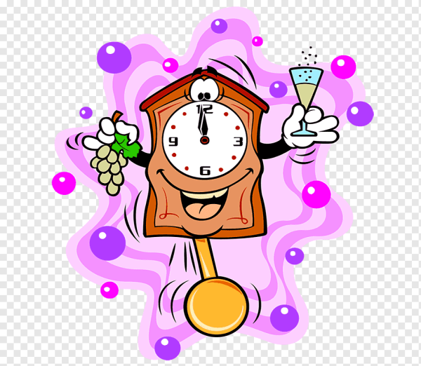 Часики мультяшные