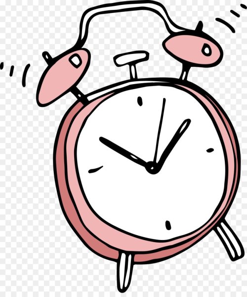 Будильник нарисованный