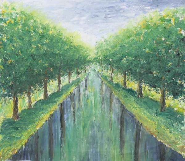 Линейная перспектива аллея