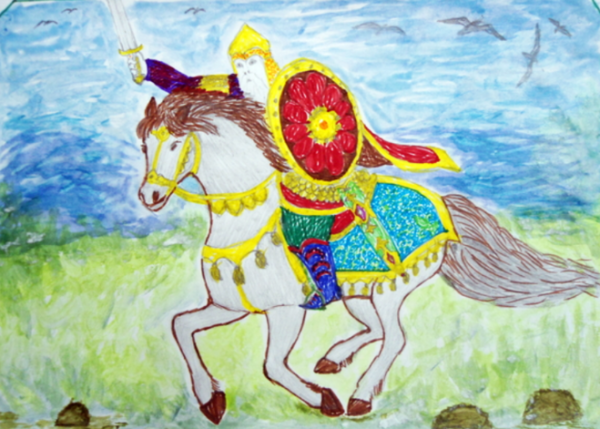 Русские былины картины