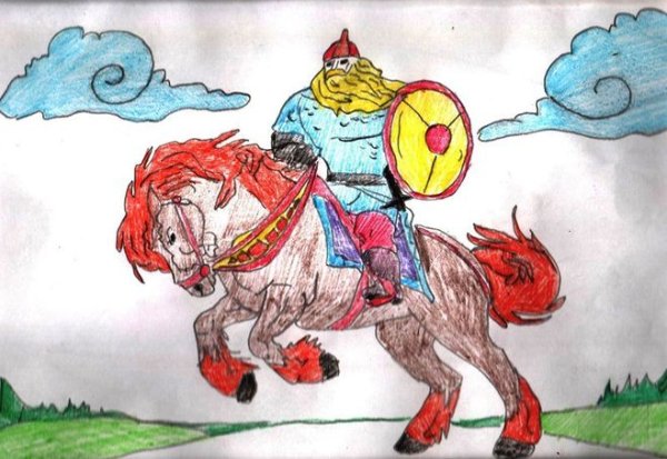 Первый бой Ильи Муромца Былина