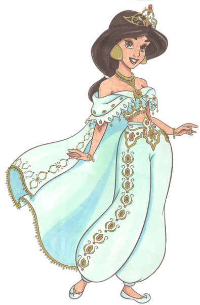 Жасмин и алладин арт