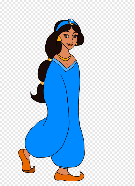 Беременная Жасмин из мультика алладин