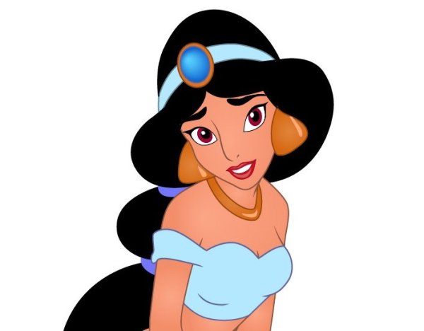 Жасмин Дисней рисунок