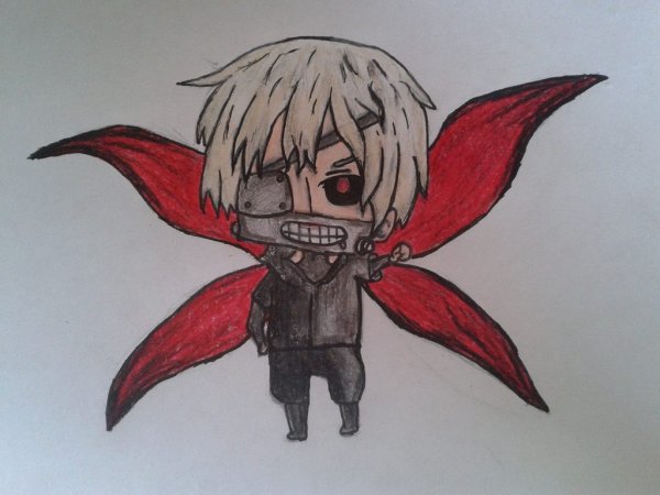 Гуль кагуне для срисовки