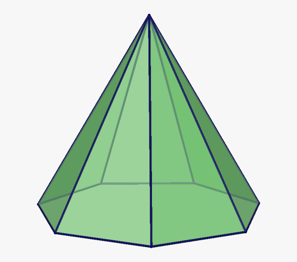 Пятиугольная пирамида пятиугольная пирамида