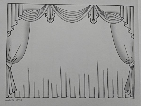 Театральный занавес эскиз