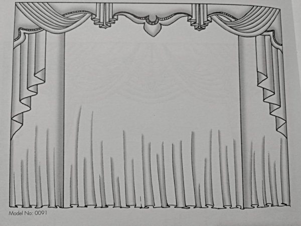 Театральный занавес эскиз