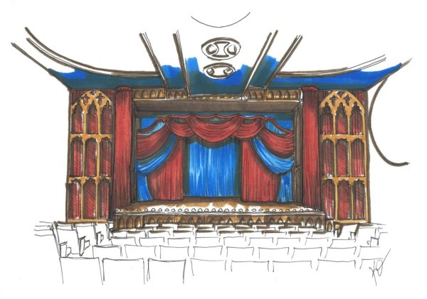 Сцена театра