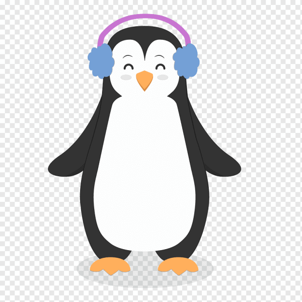 Пингвин мультяшный