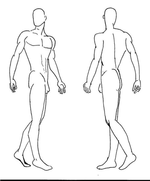 Референсы мужских поз