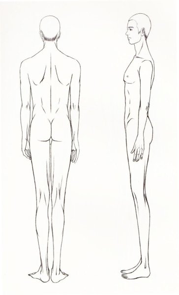 Упражнение голову назад на носочках