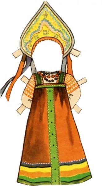 Раскраска три богатыря жены