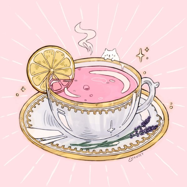 Чай рисунок