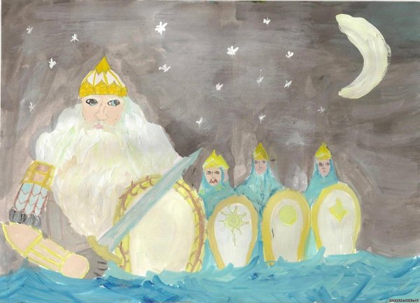 Злой волшебник Черномор из оперы Руслан и Людмила