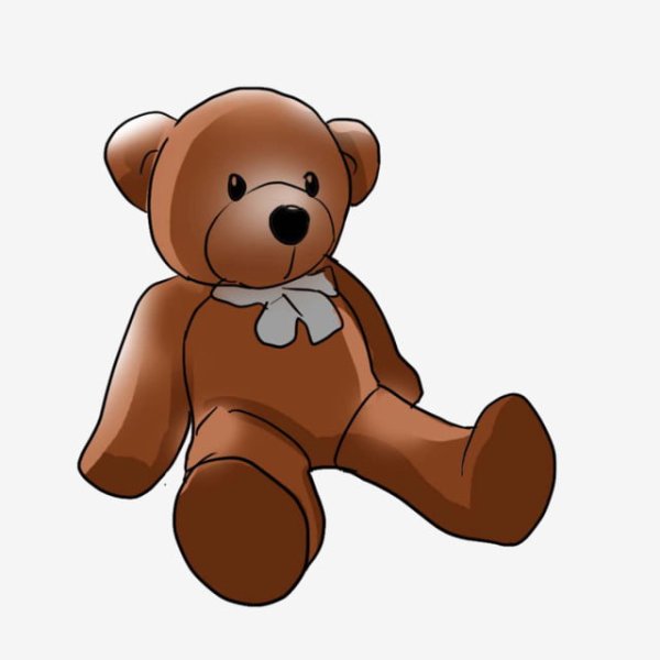 Плюшевый медведь вектор