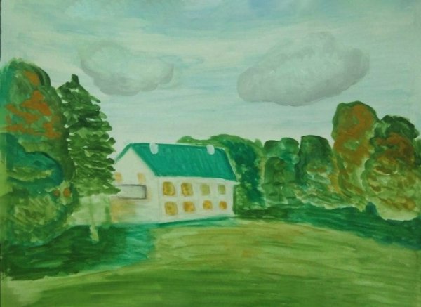 Ясная Поляна рисунок