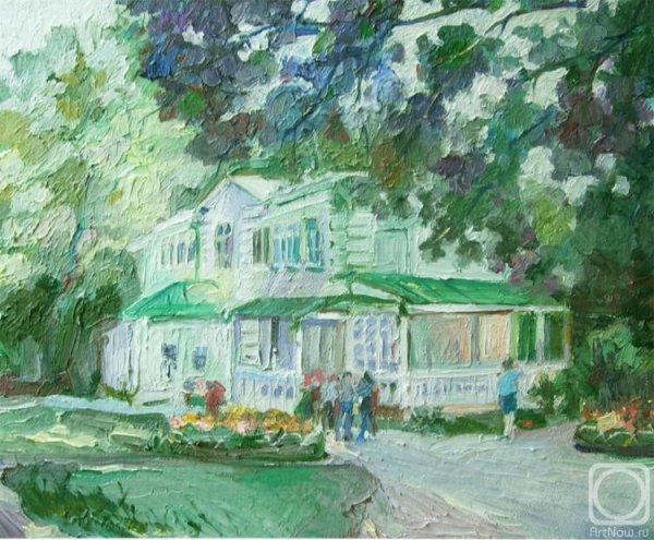 Усадьба Ясная Поляна Толстого картина