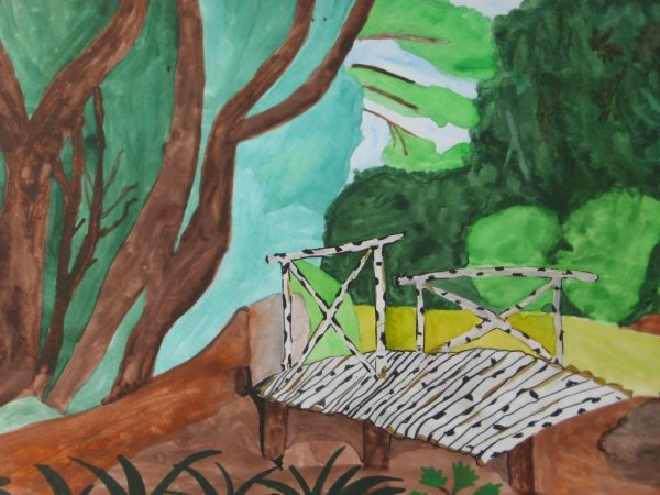 Детские рисунки Ясной Поляны