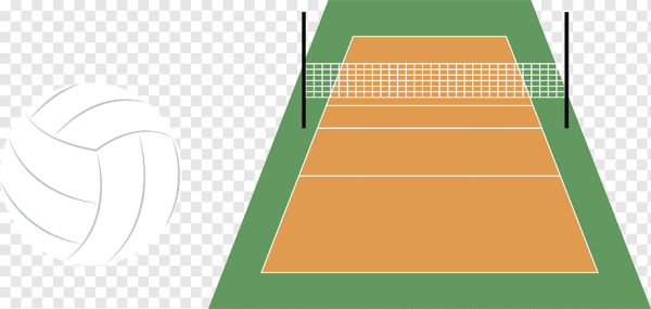 Макет волейбольной площадки
