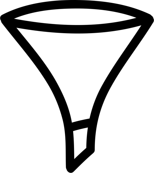 Воронка нарисовать