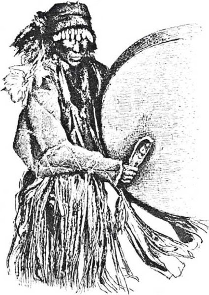 Индеец черно белый