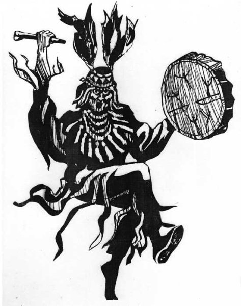 Шаман карандашом