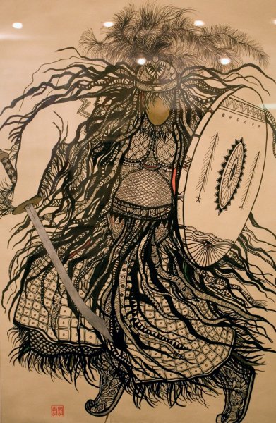 Зарисовки индейцев