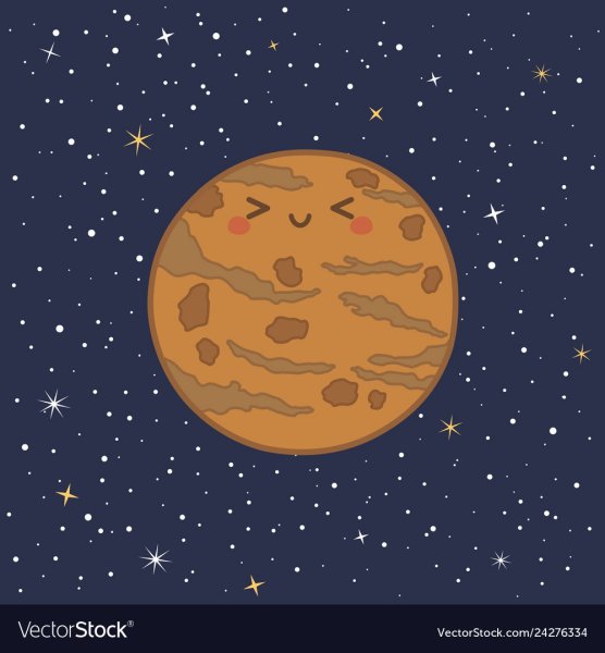 Нарисовать планету Меркурий