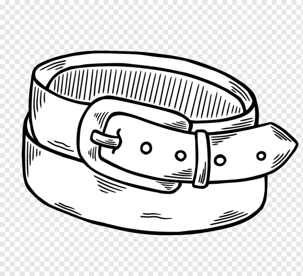 Ремень нарисованный