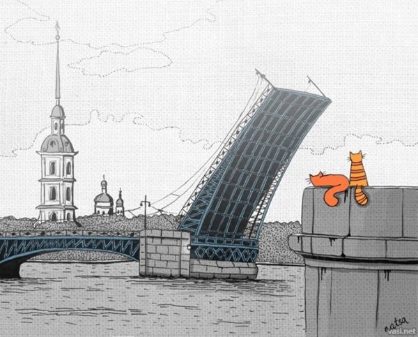 Петербург иллюстрации