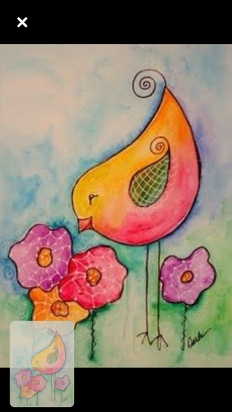 Рисование акварелью для детей