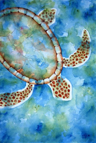 Рисование акварелью для детей