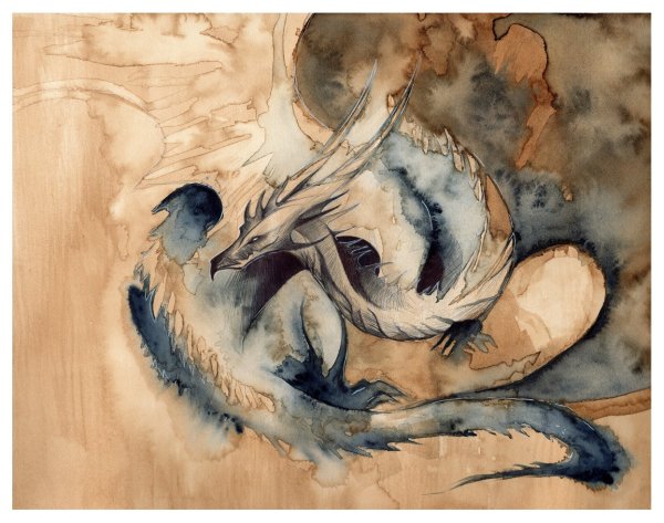 Zazac Namoo акварель лес