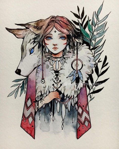 Анна Армона акварель