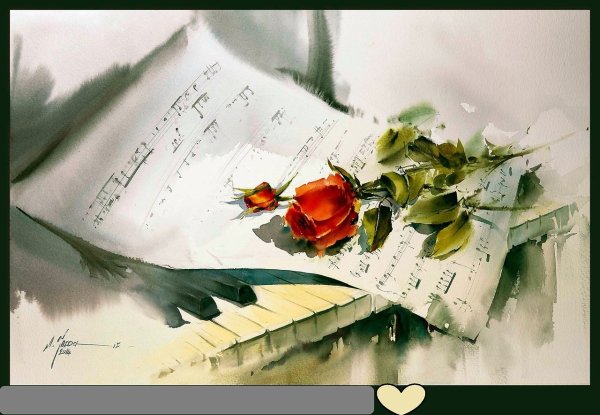 Музыкальная акварель