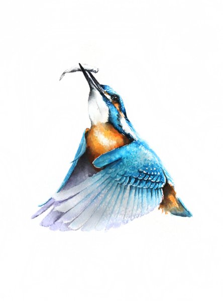 Абстрактная птица