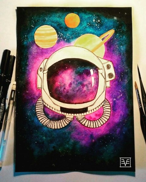 Космонавт арт