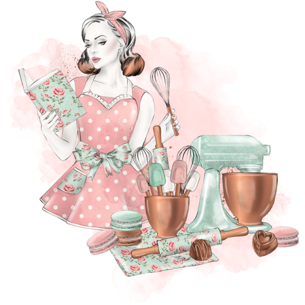 Кондитер иллюстрация