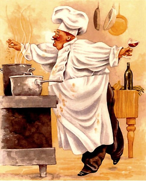 Веселый повар