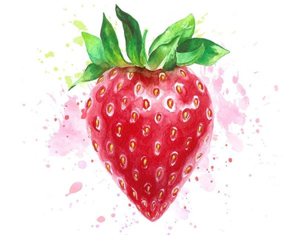 Клубника скетч