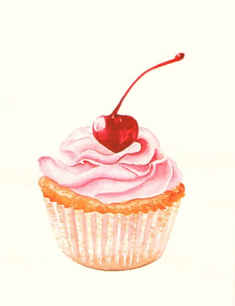 Пирожное рисунок