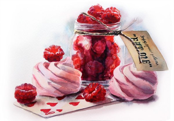 Акварельные сладости