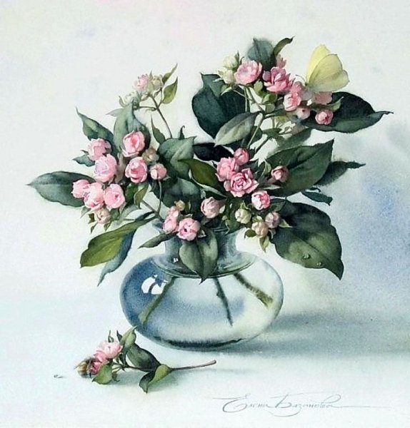 Снежноягодник белый гербарий