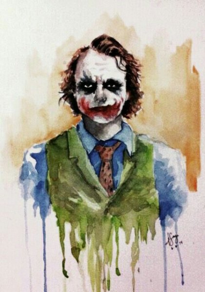 Джокер скетч Хоакин Феникс
